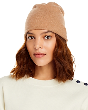 C By Bloomingdale's Angelina Cashmere Slouch Hat - Exclusive In Camel