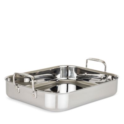 16&amp;quot; 3-Ply Roasting Pan with Rack &amp; Carving Set