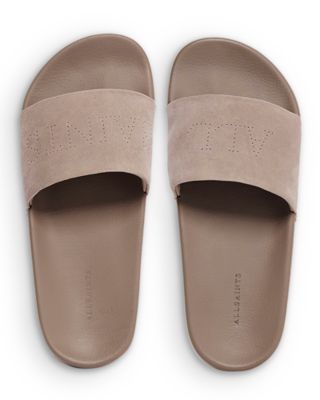 all saints black slides