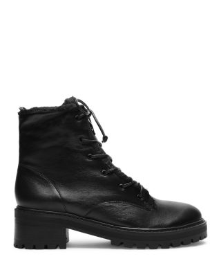 sherpa lined combat boots