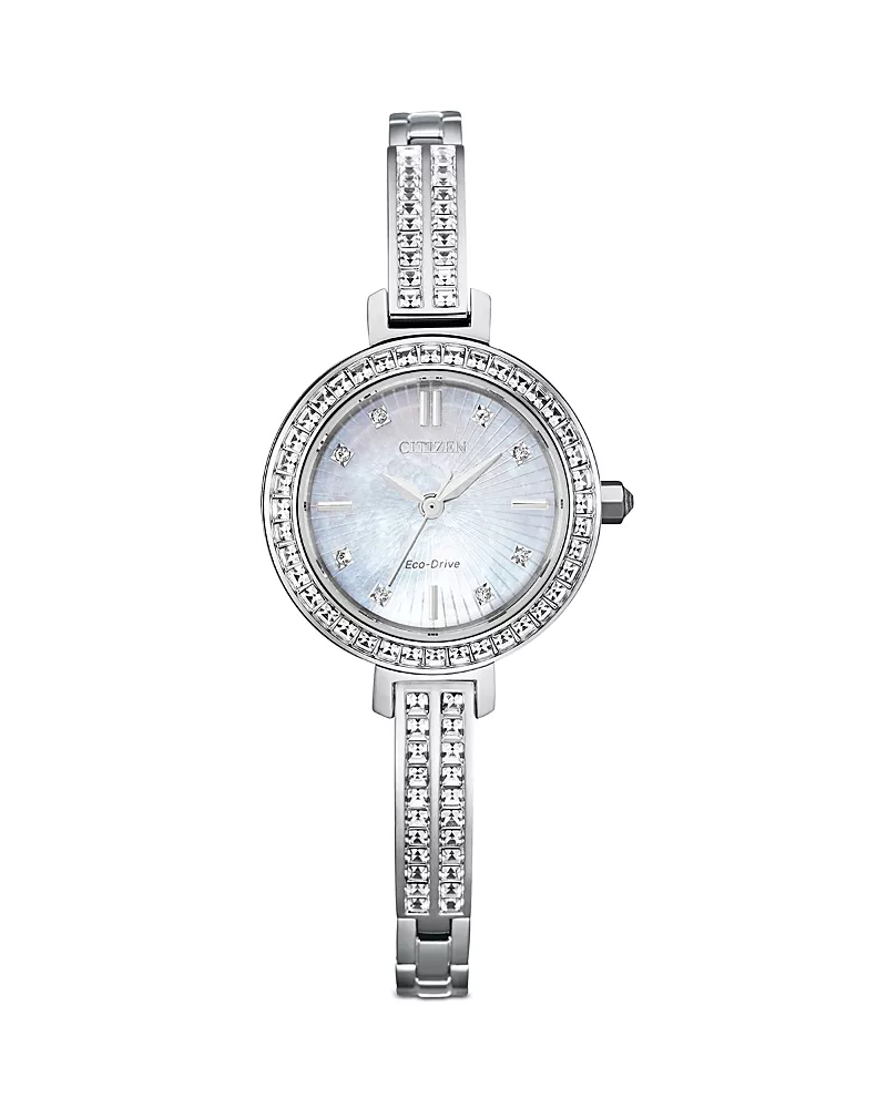 Citizen Eco Drive Silhouette Crystal Watch, 25mm