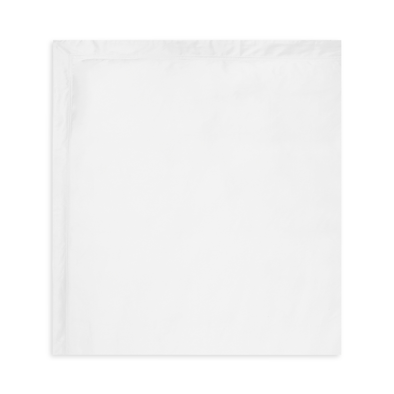 Yves Delorme Triomphe Cotton Duvet Cover, Twin In White