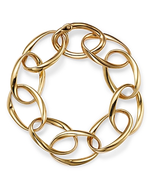 Alberto Amati 14K Yellow Gold Twisted Oval Chain Bracelet - 100% Exclusive