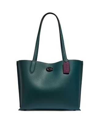 Coach deals Willow Medium Pebble Leather Tote