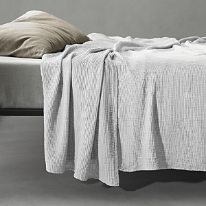 Society Limonta Free New Cotton Bedspread, King/queen In Bianco