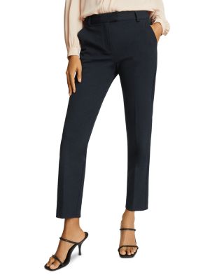 navy evening trousers