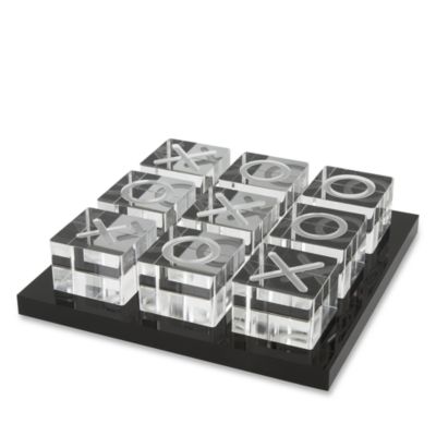 Tizo - Lucite Tic Tac Toe Set