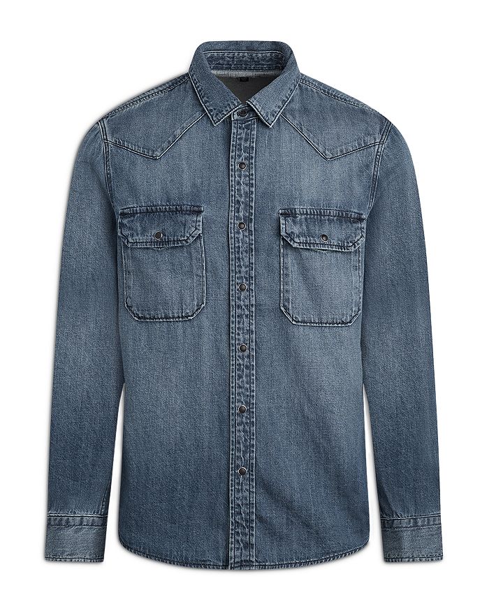 Joe's Jeans Indigo Western Denim Shirt | Bloomingdale's