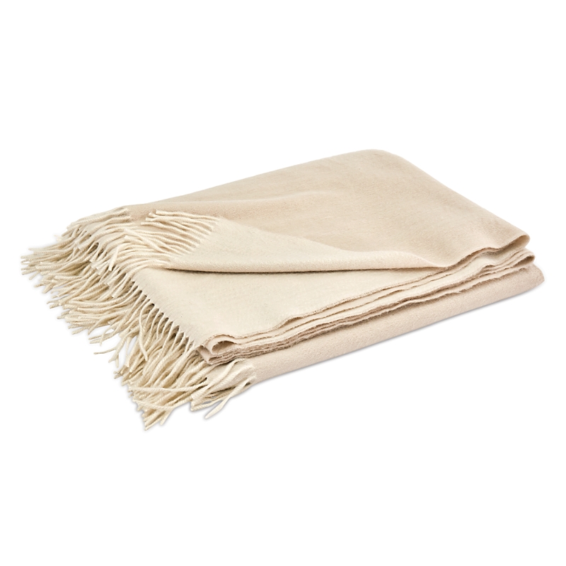 Matouk Paley Throw In Bone/parchment