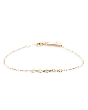 Zoe Chicco 14K Yellow Gold Diamond Bezel Chain Bracelet