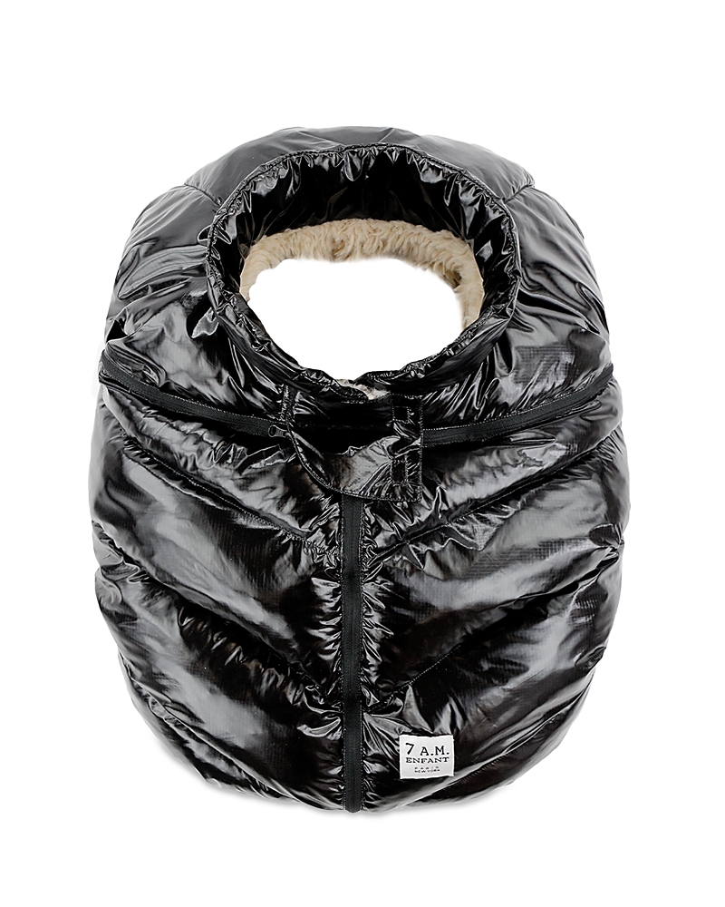 7am Enfant Car Seat Cocoon In Black Polar
