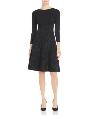 hugo boss polka dot dress
