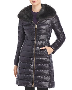 Herno - Elisa Faux Fur Collar Puffer Coat