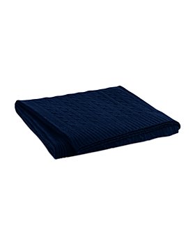 Ralph Lauren - Cable Cashmere Throw Blanket
