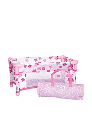 Manhattan Toy Baby Stella Take Along Baby Doll Crib Accessory Set for 12 and 15 Soft Dolls - Ages 1+