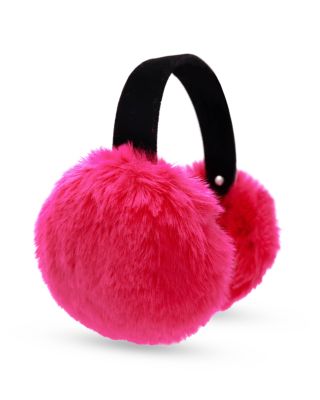Girls' Faux Fur Earmuffs