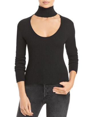 PAM GELA Choker Sweater Bloomingdale s