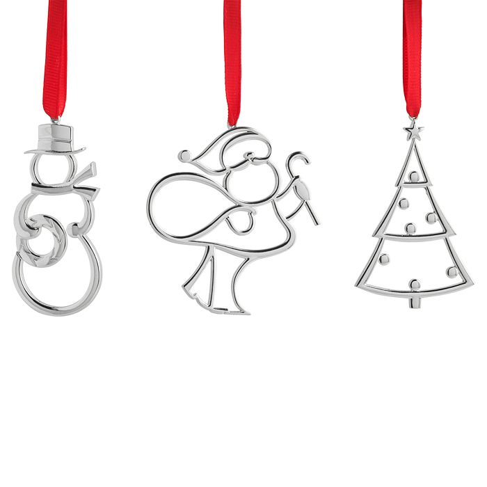 Nambé Mini Ornaments, Set of 3 Bloomingdale's