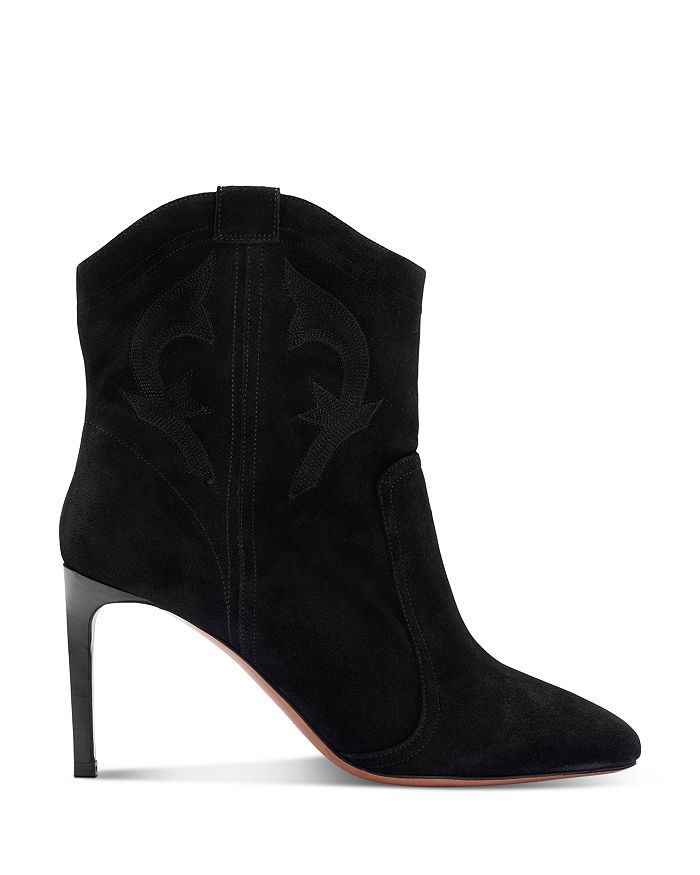 Ba&sh Ba & Sh Women's Caitlin Heeled Ankle Boots In Noir