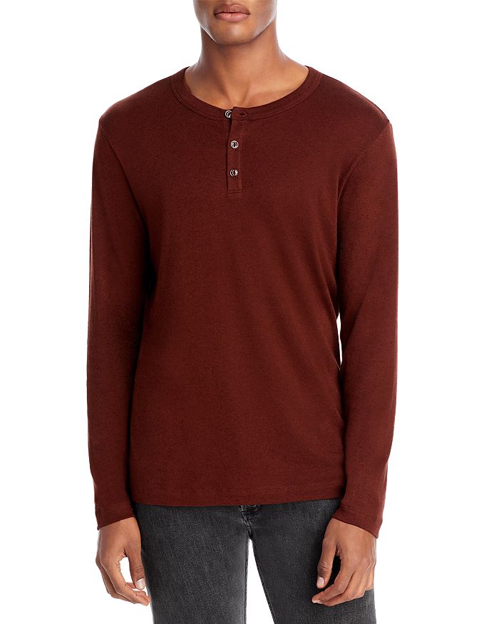 Theory Wyndem Knit Henley | Bloomingdale's