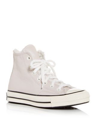chuck taylor with fur