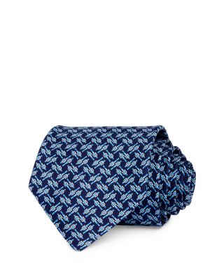 Salvatore Ferragamo - Buckles & Gancini Silk Classic Necktie 
