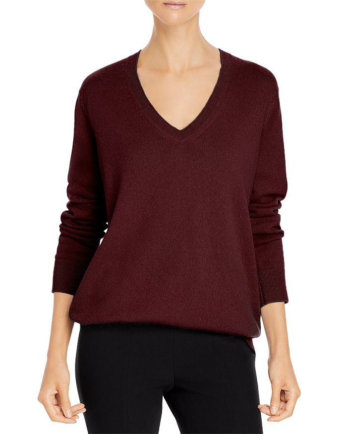 Vince v neck cashmere tunic 2025