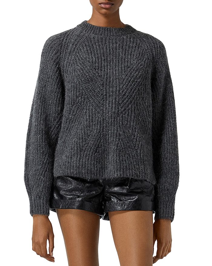 The Kooples Long Sleeve Knit Sweater | Bloomingdale's