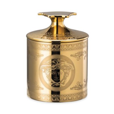 Versace - Golden Medusa Scented Votive with Lid