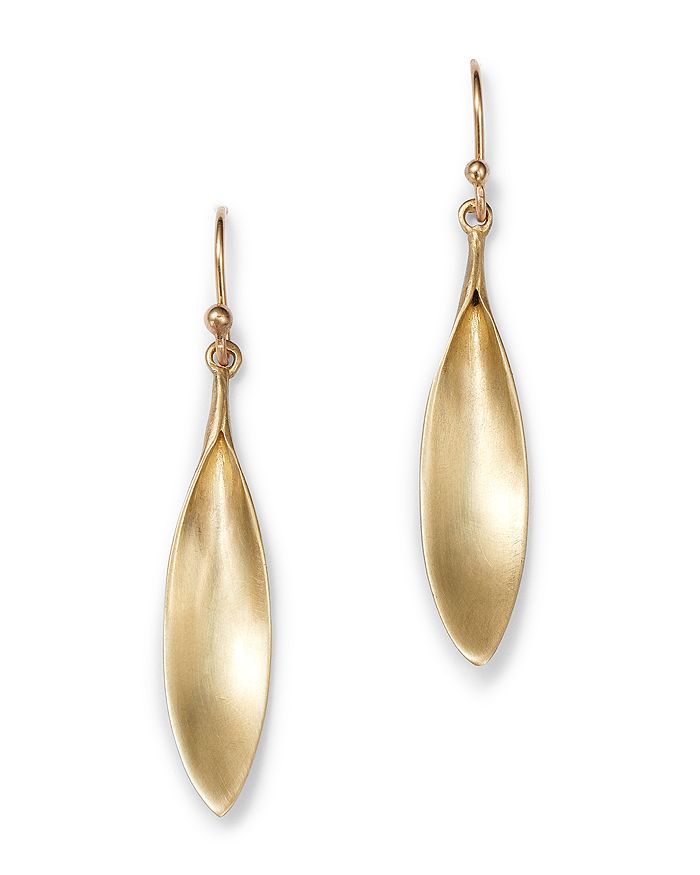 Annette Ferdinandsen Design 14k Yellow Gold Large Daisy Drop Earrings