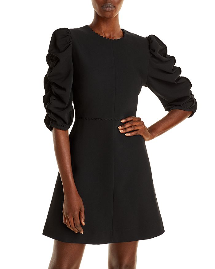 See by chloe ruffle shop sleeve dress