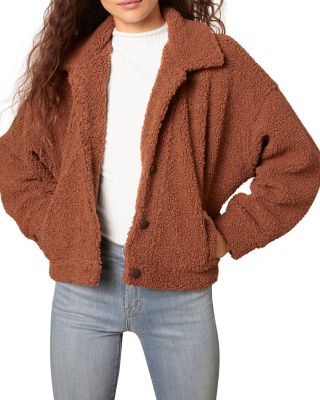 cashmere Fiona Faux Shearling Jacket 