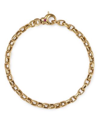 Roberto Coin 18K Yellow Gold Oval Link Bracelet | Bloomingdale's