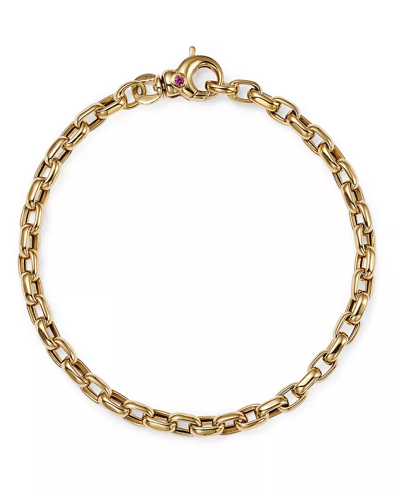 Roberto Coin 18K Yellow Gold Oval Link Bracelet