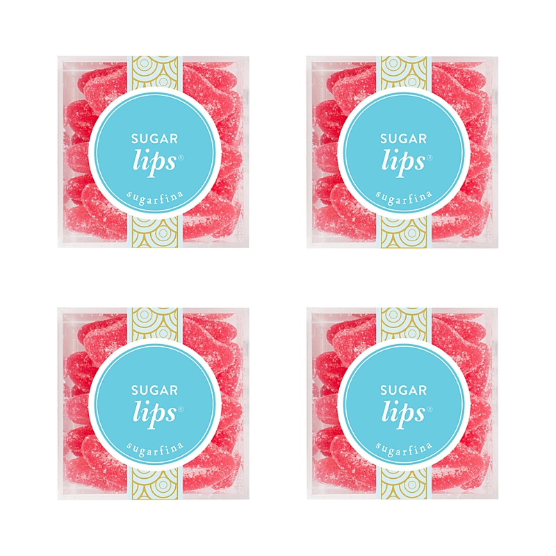 Sugarfina Sugar Lips Small Cube 4-piece Kit