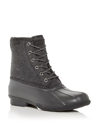 mens gray duck boots