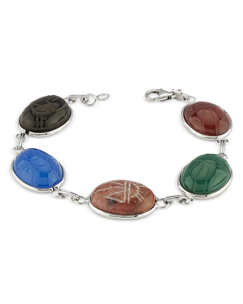 Nancy B Multi-colored Scarab Bead Bracelet - Exclusive In Multi