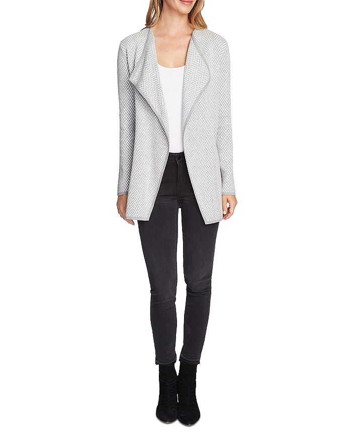 Vince camuto herringbone best sale cardigan