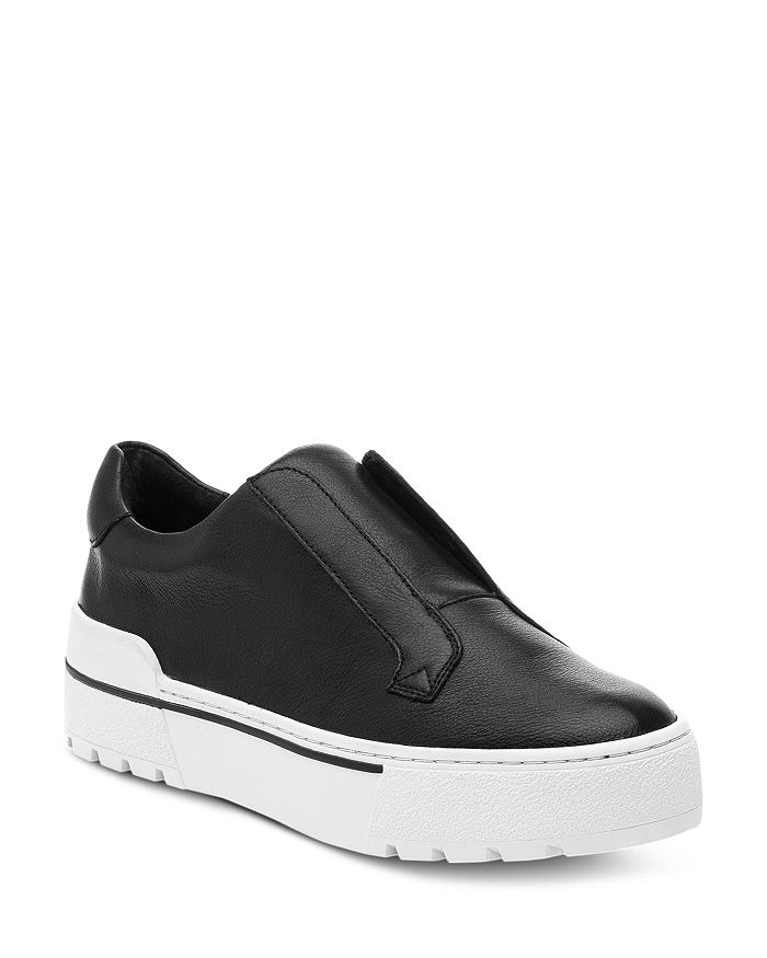 j slides leather sneakers