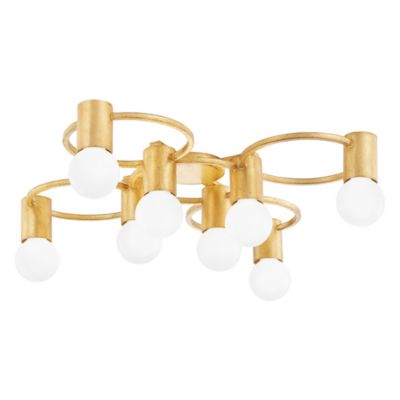 Mitzi - Hope 8 Light Semi Flush Ceiling Light