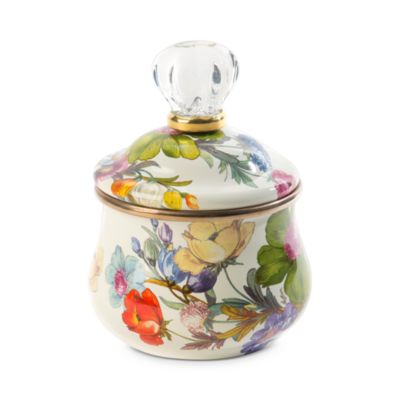 MacKenzie-Childs Flower Market Lidded Sugar Bowl