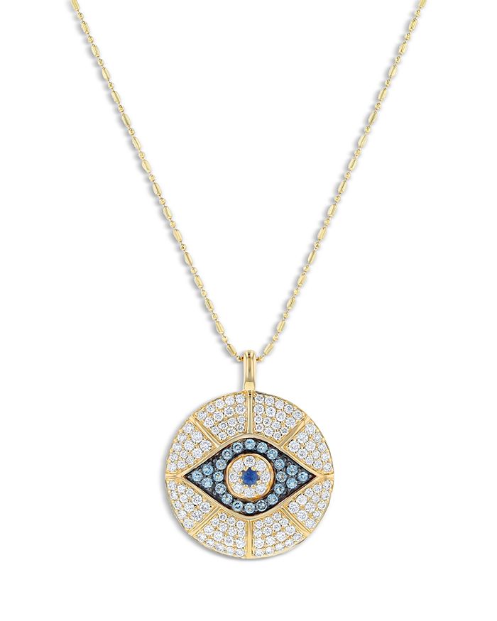 Bloomingdales evil eye shop necklace