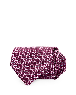 FERRAGAMO GANCINI SILK CLASSIC TIE,0732149