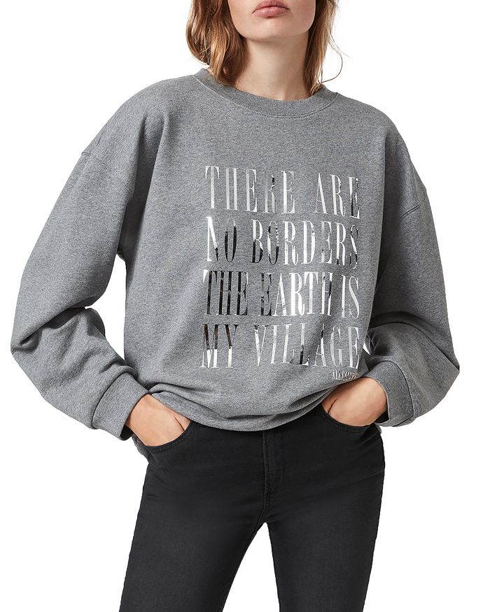 ALLSAINTS Freedom Iona Sweatshirt | Bloomingdale's