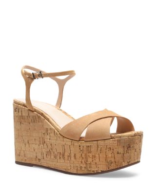 womens slide wedges