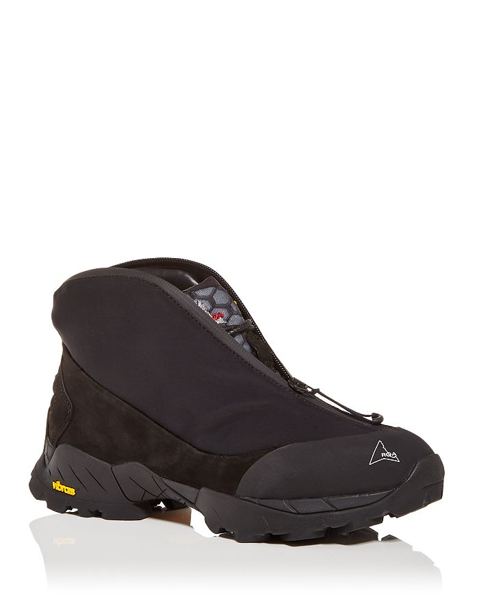 Roa Men's Teri Zip Hiking Boots In Black