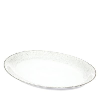 Ricci Argentieri Payton 14 Platter In White/black