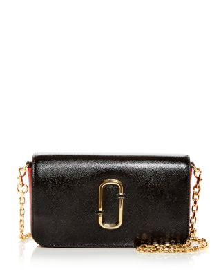 MARC JACOBS Snapshot Leather Chain Wallet | Bloomingdale's