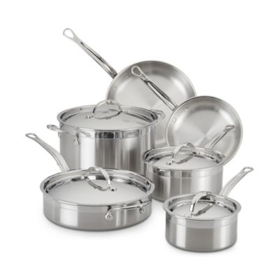 Hestan - ProBond™ Forged Stainless Steel 10-Piece Cookware Set