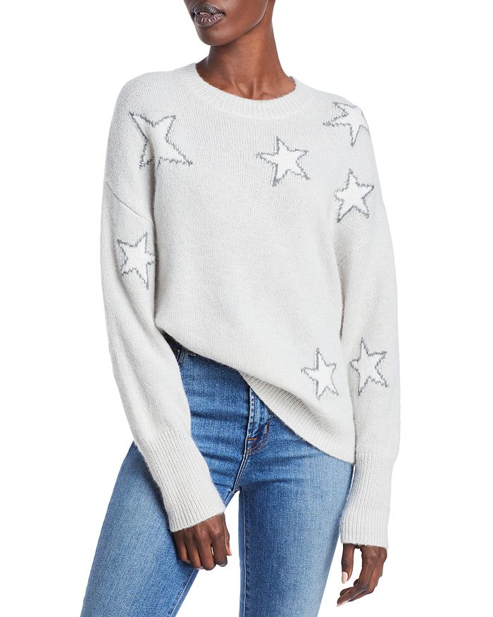 Rails Virgo Star Print Wool & Cashmere Sweater | Bloomingdale's